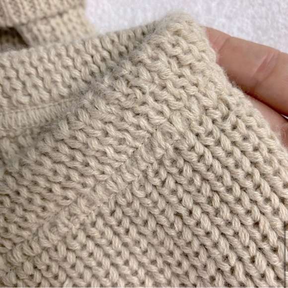 Women’s Tan Knit Joggers Sweatpants Activewear Loungewear Pants M - Picture 8 of 13